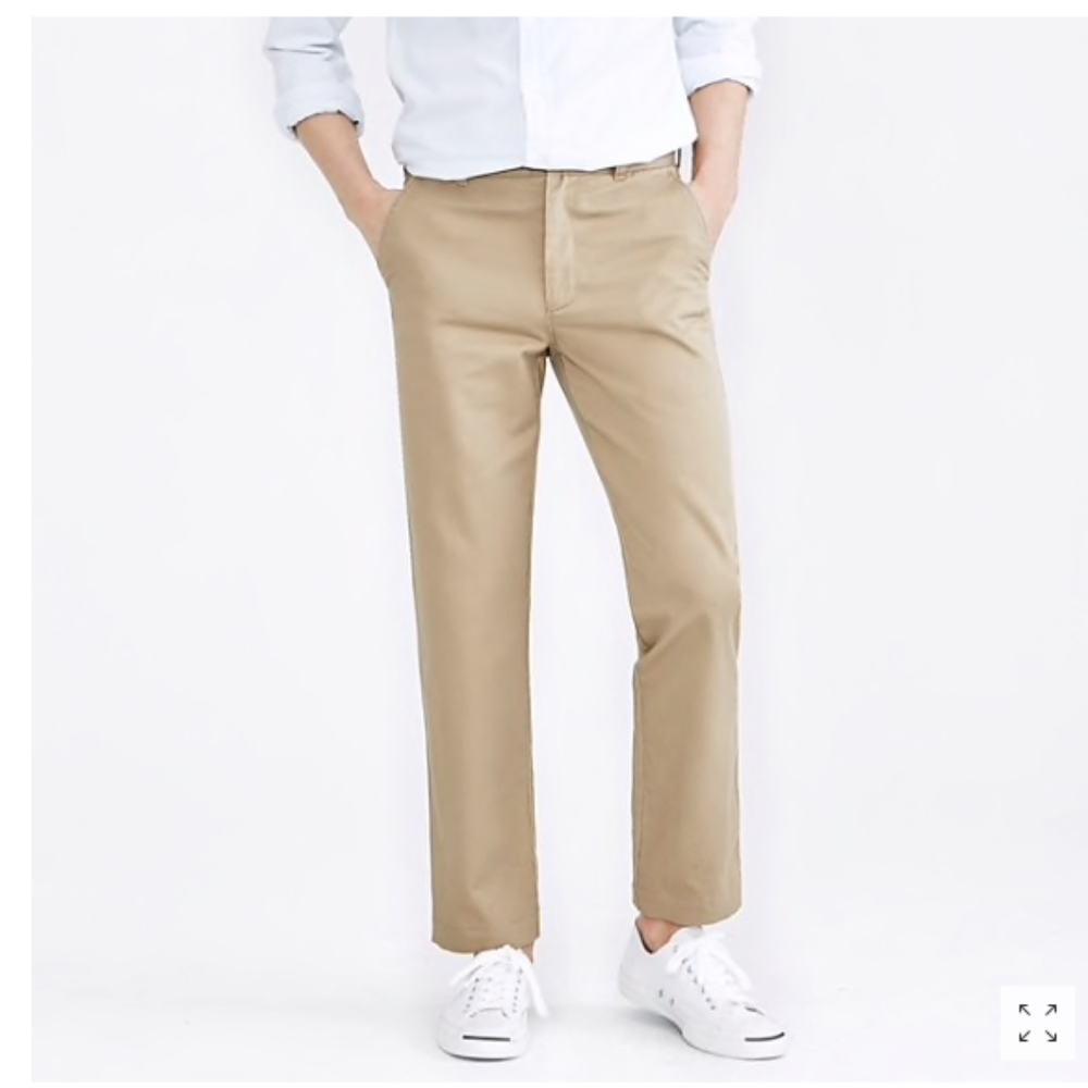 Men's J Crew Bleecker athletic-fit broken-in chino